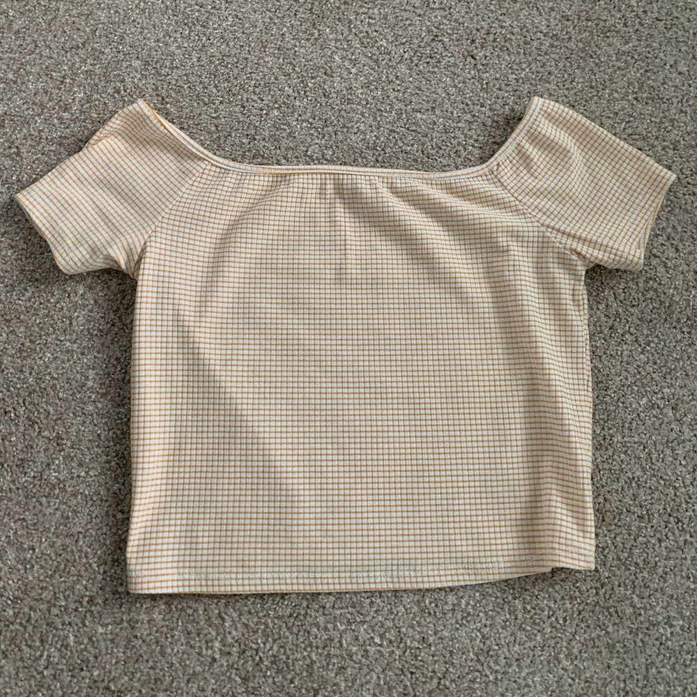 Pacsun striped crop top